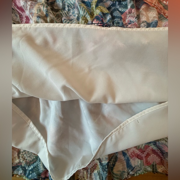 Amanda Uprichard Sorella Floral Smocked Tiered Mini Dress Seville Florescence S - Picture 8 of 13